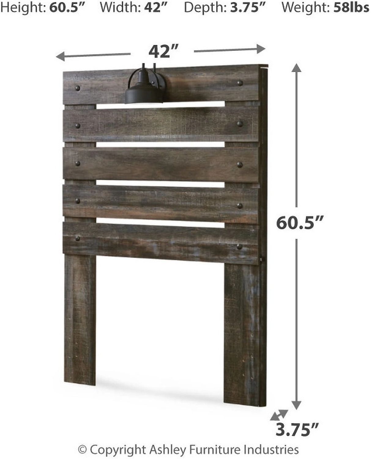 Drystan Multi Twin Panel Headboard Only B21153