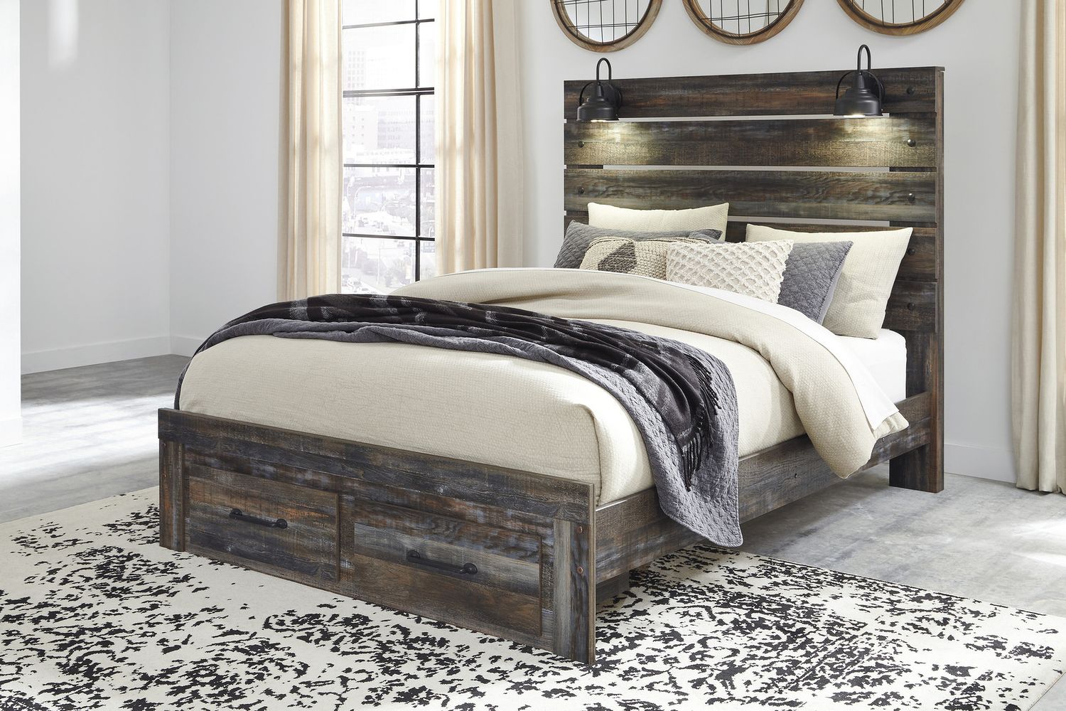Drystan Multi Queen Panel Headboard Only B21157