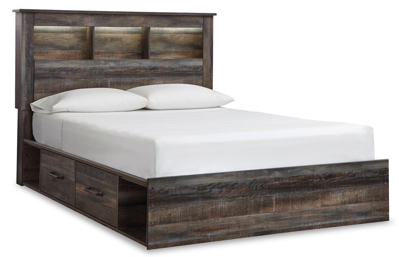Drystan Multi Queen Bookcase Headboard Only B21165