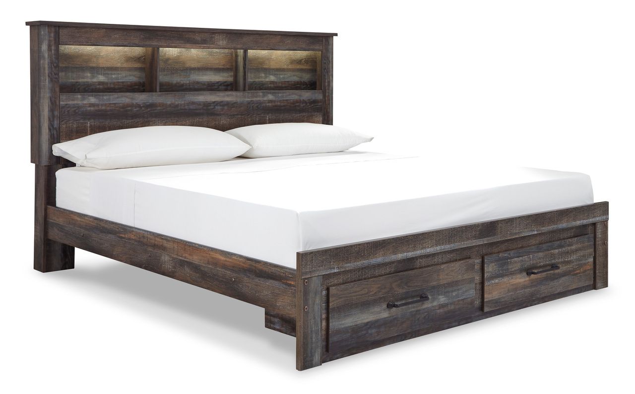 Drystan Multi King/California King Bookcase Headboard Only B21169