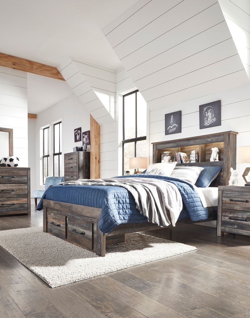 Drystan Multi Full Bookcase Headboard Only B21185