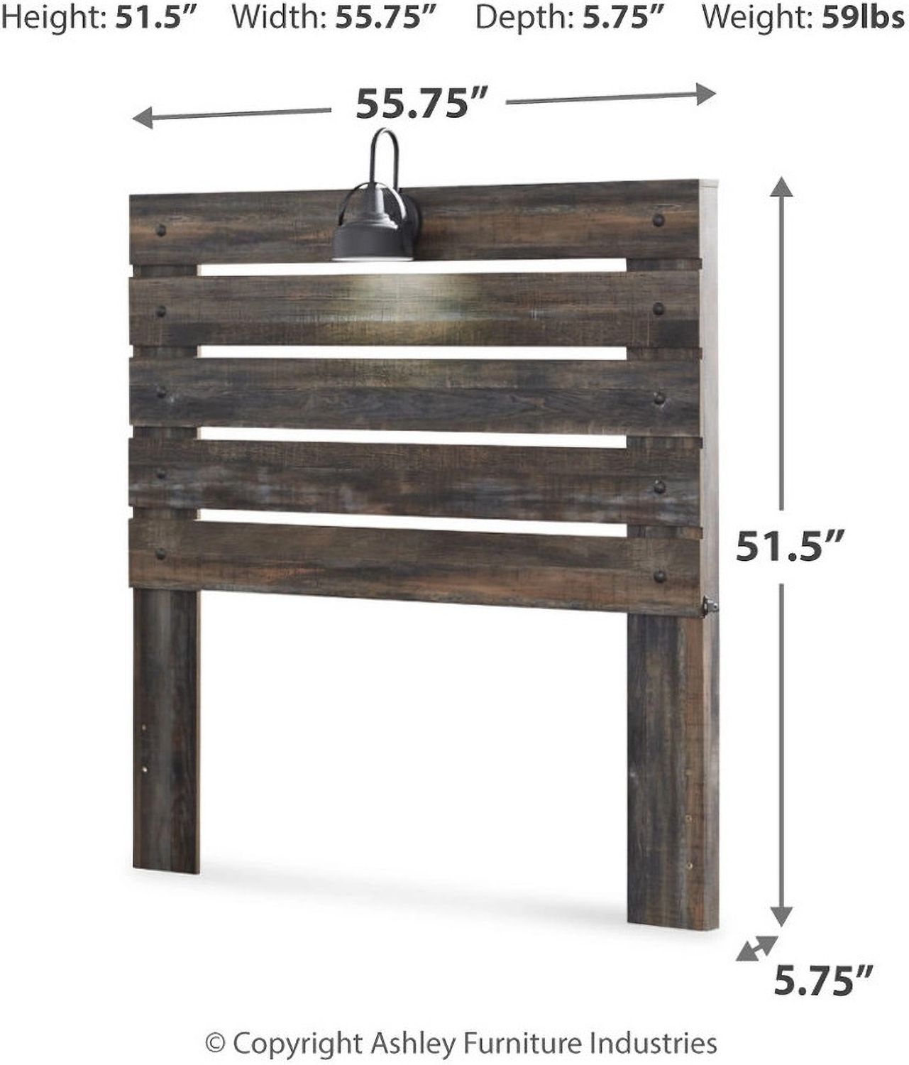 Drystan Multi Full Panel Headboard Only B21187
