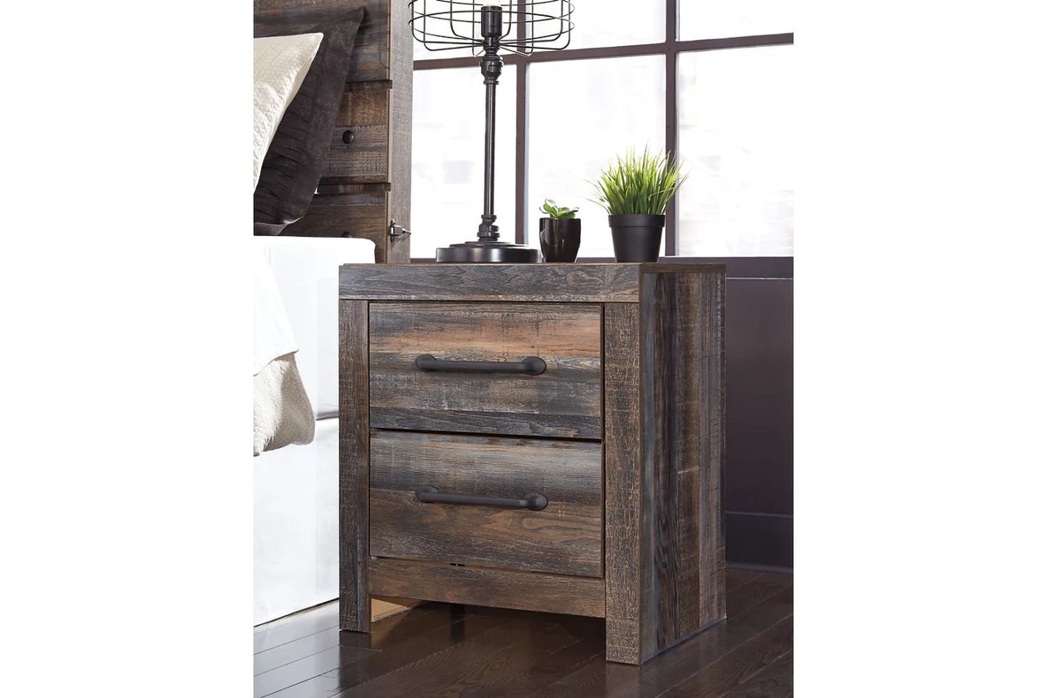 Drystan 2 Drawer Nightstand B21192