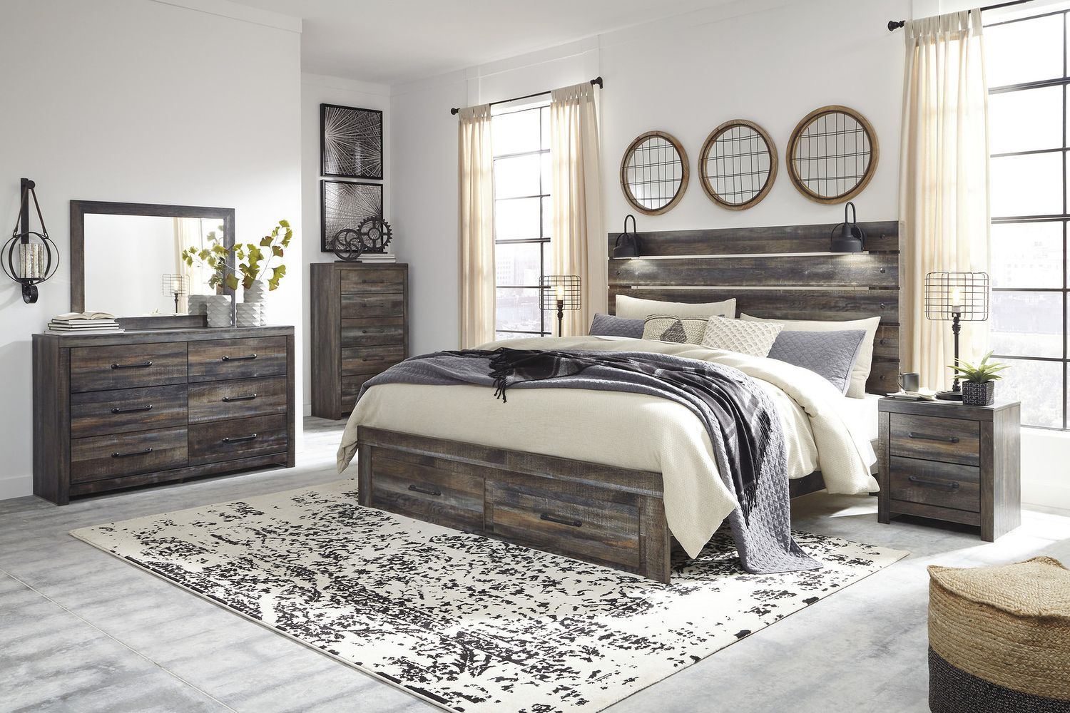 Drystan 2 Drawer Nightstand B21192