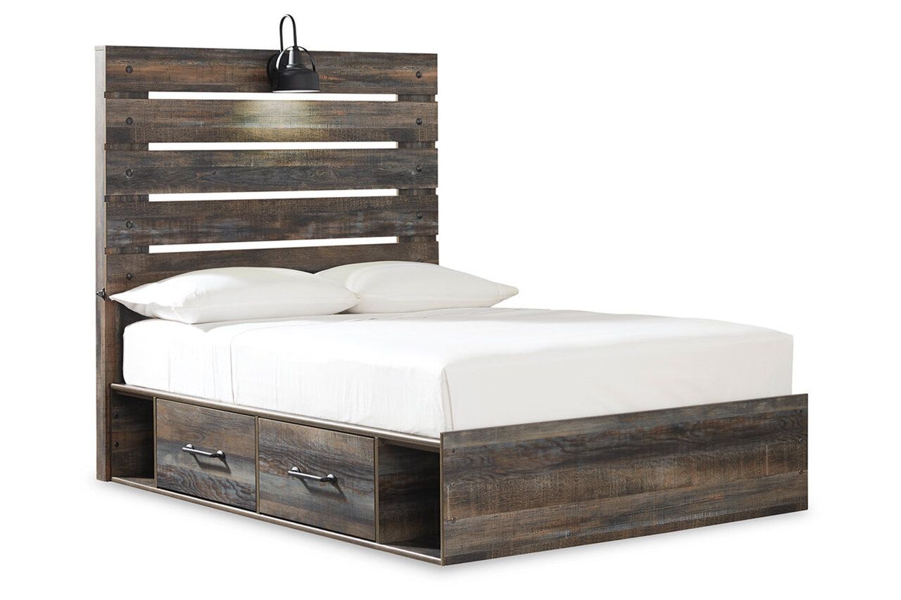 Drystan Multi Full Panel Bed with Two Underbed Storage B211B12