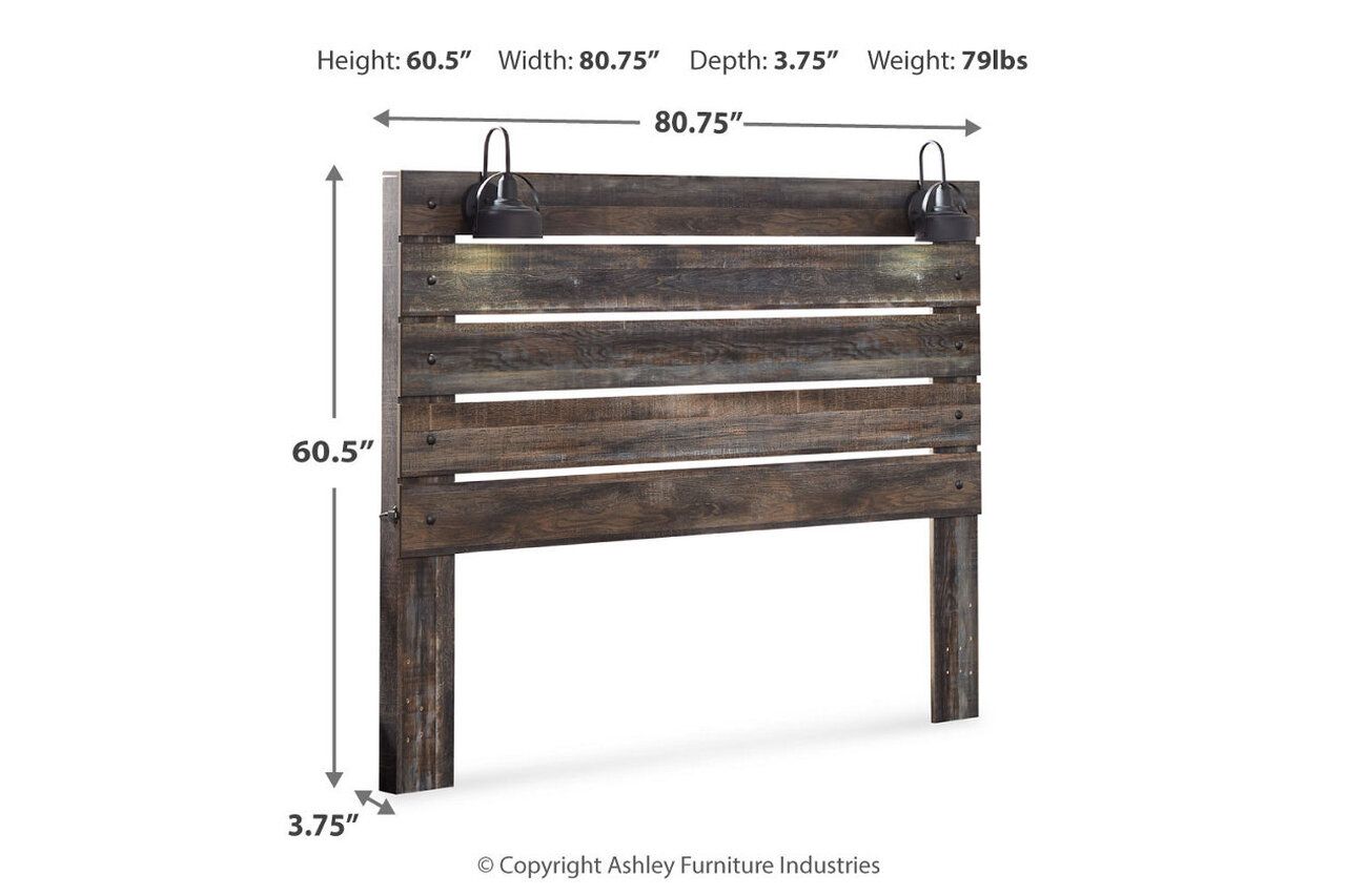 Drystan Multi King Panel Bed with Side Storage B211B15