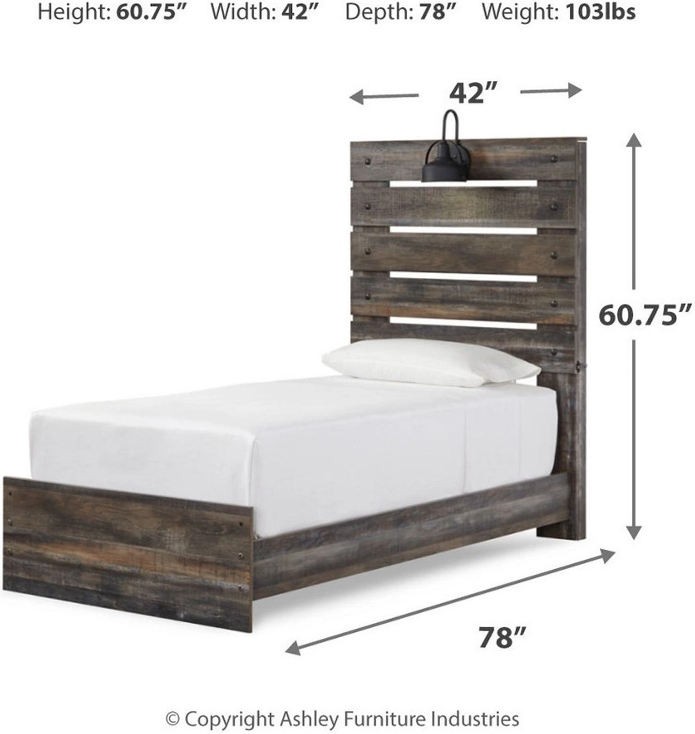 Drystan Multi Twin Panel Bed B211B2