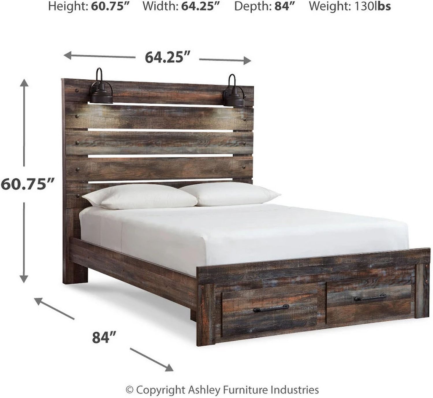 Drystan Multi Queen Panel Bed B211B4