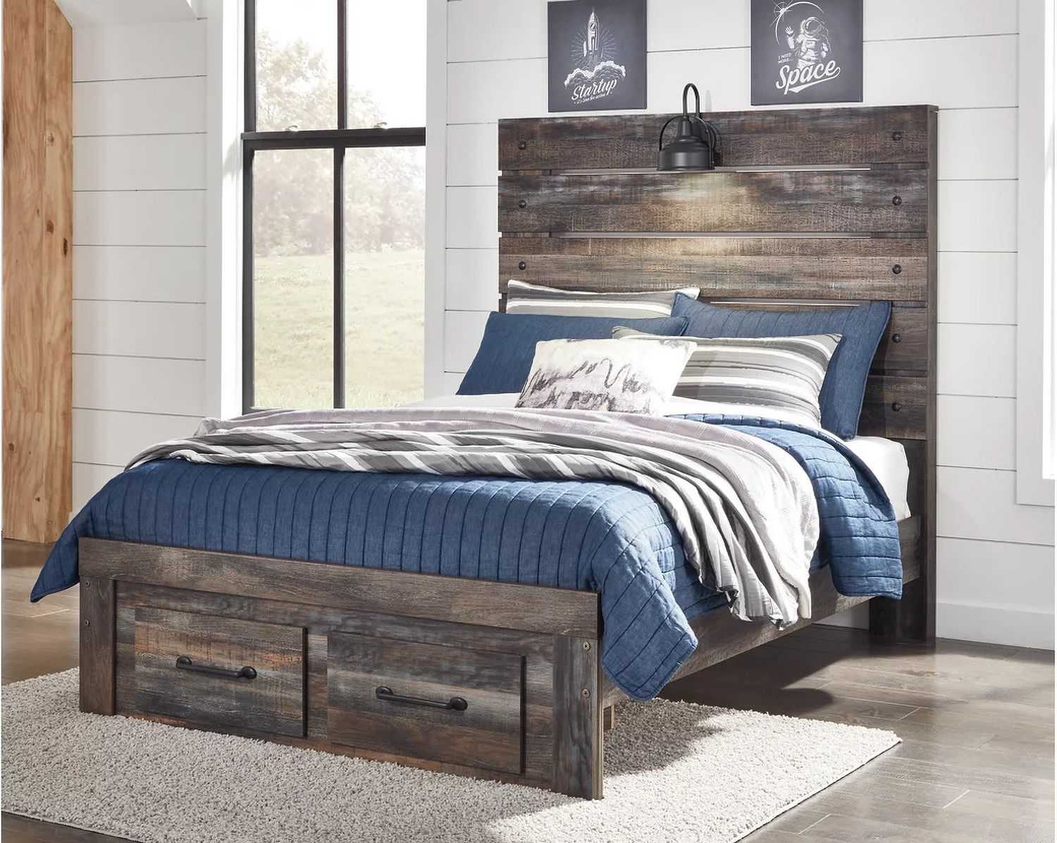 Drystan Multi Full Panel Storage Bed B211B47