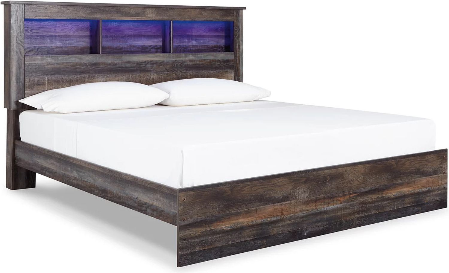 Drystan Multi King Bookcase Panel Bed B211B53