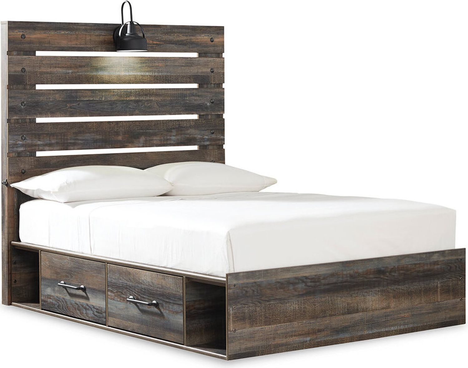 Drystan Multi Full Panel Bed With One Side Storage B211B9