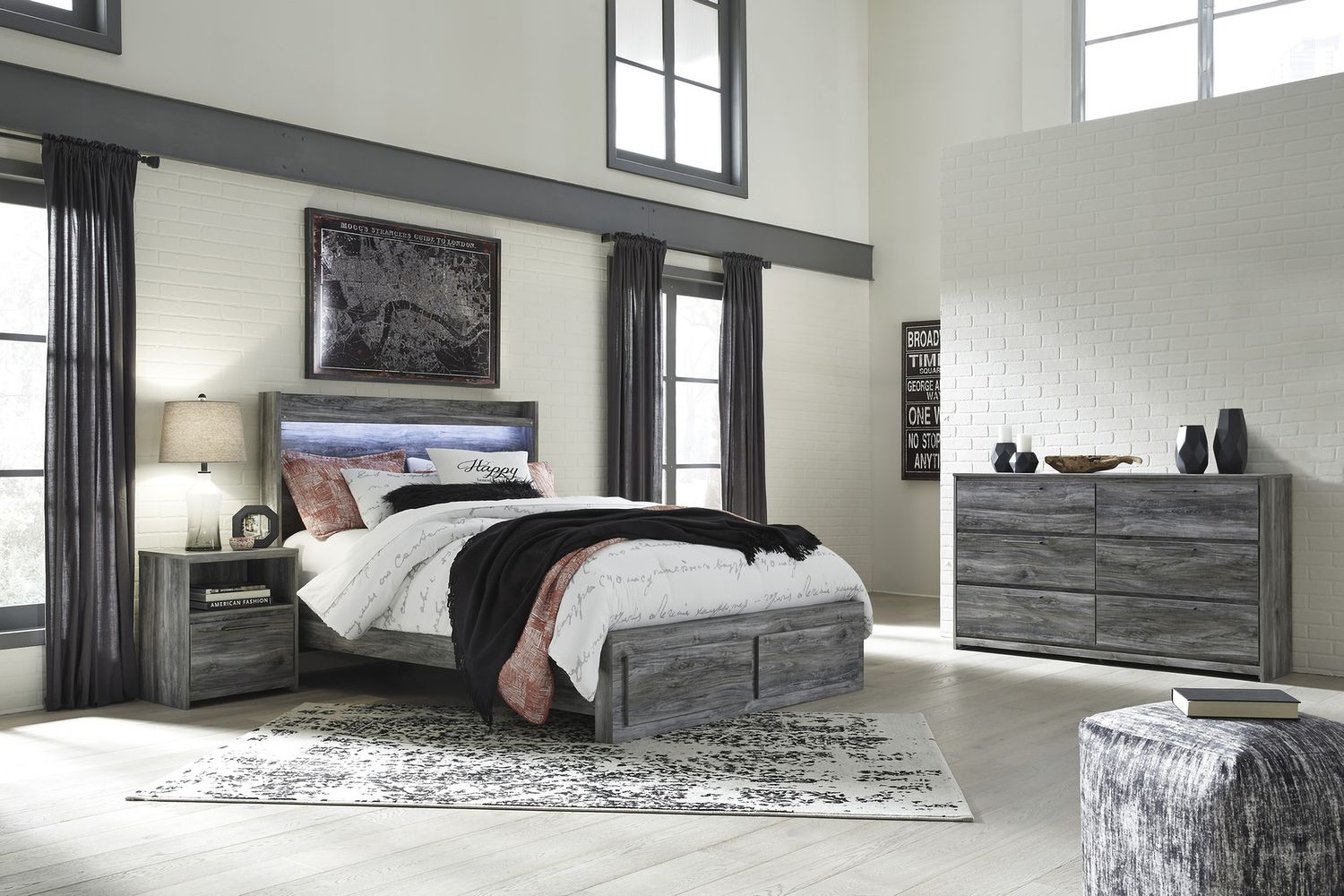 Baystorm Gray Dresser B22131