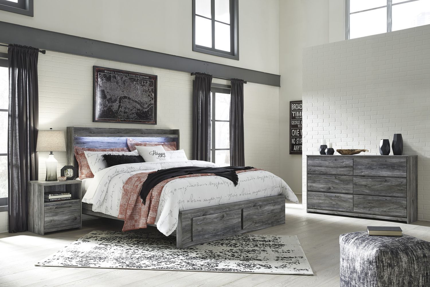 Baystorm Gray Dresser B22131