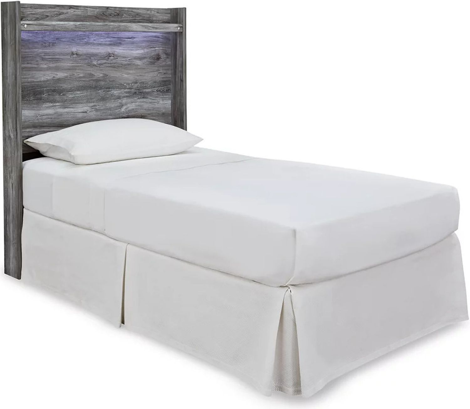 Baystorm Gray Twin Panel Headboard Only B22153