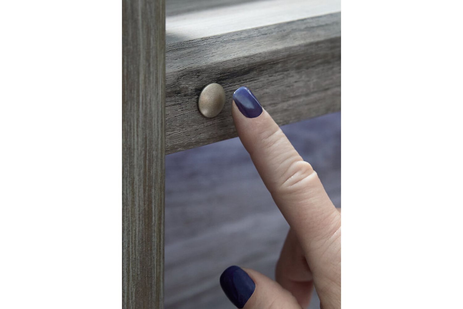 Baystorm Gray Twin Panel Headboard Only B22153
