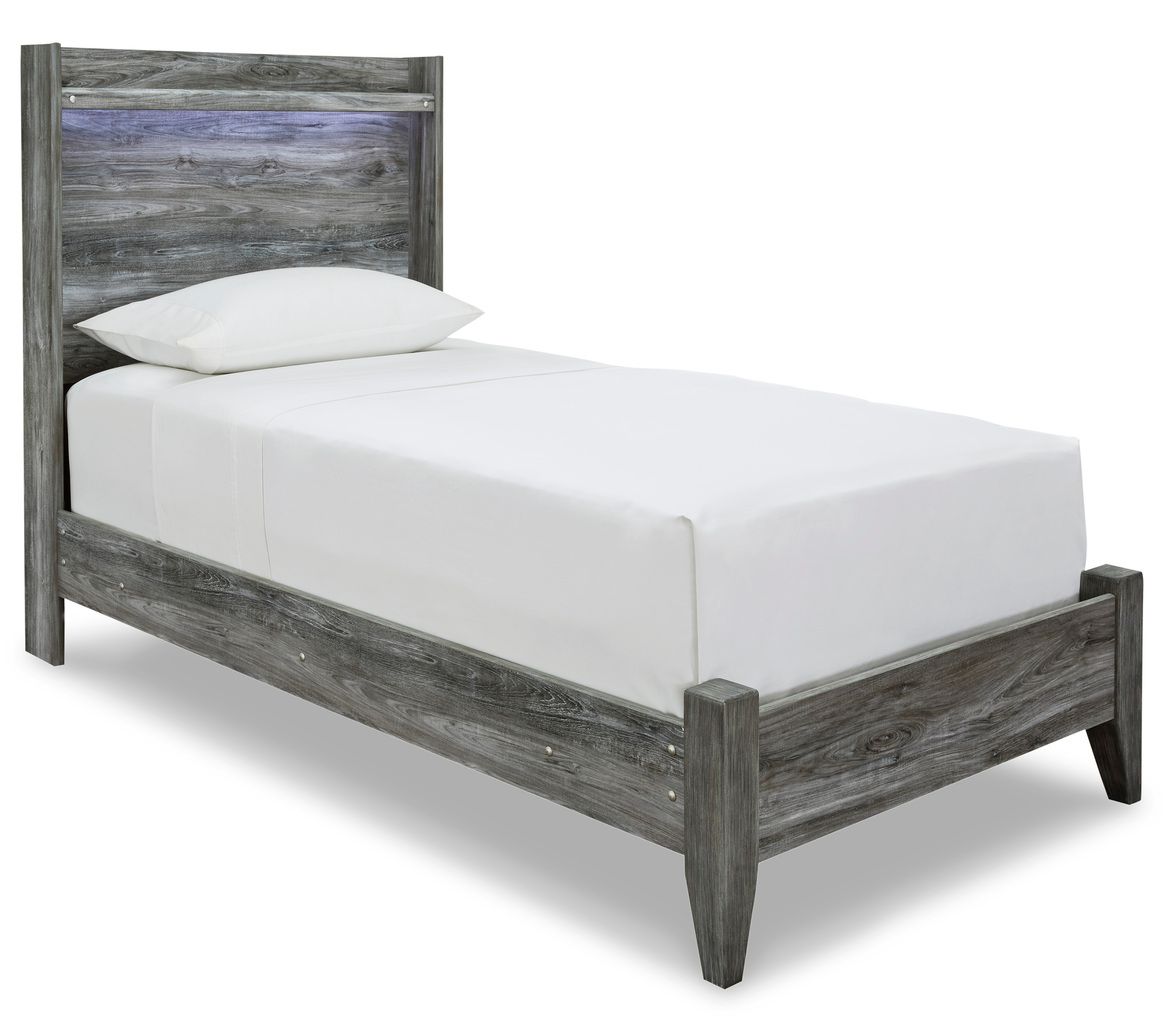 Baystorm Gray Twin Panel Headboard Only B22153
