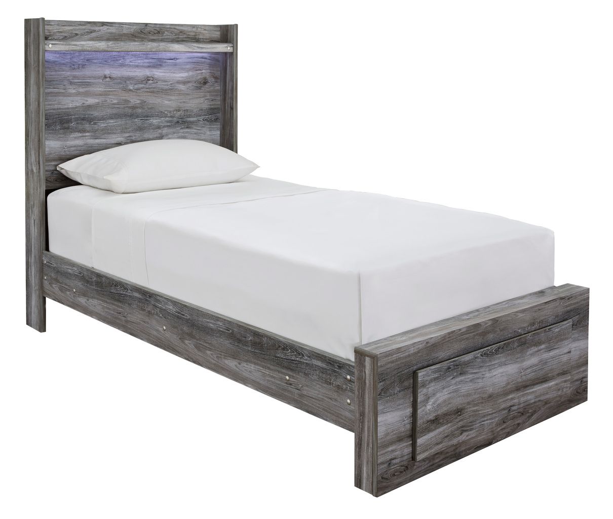 Baystorm Gray Twin Panel Headboard Only B22153