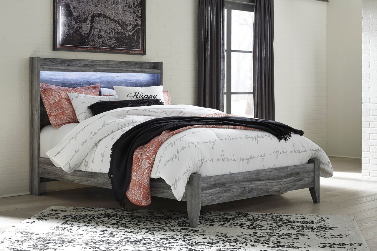 Baystorm Gray Queen Panel Headboard Only B22157