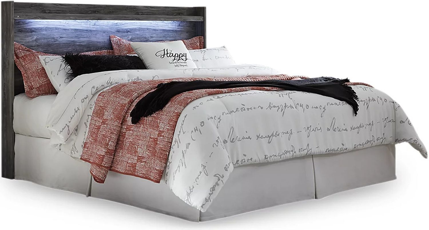 Baystorm Gray King Panel Headboard Only B22158