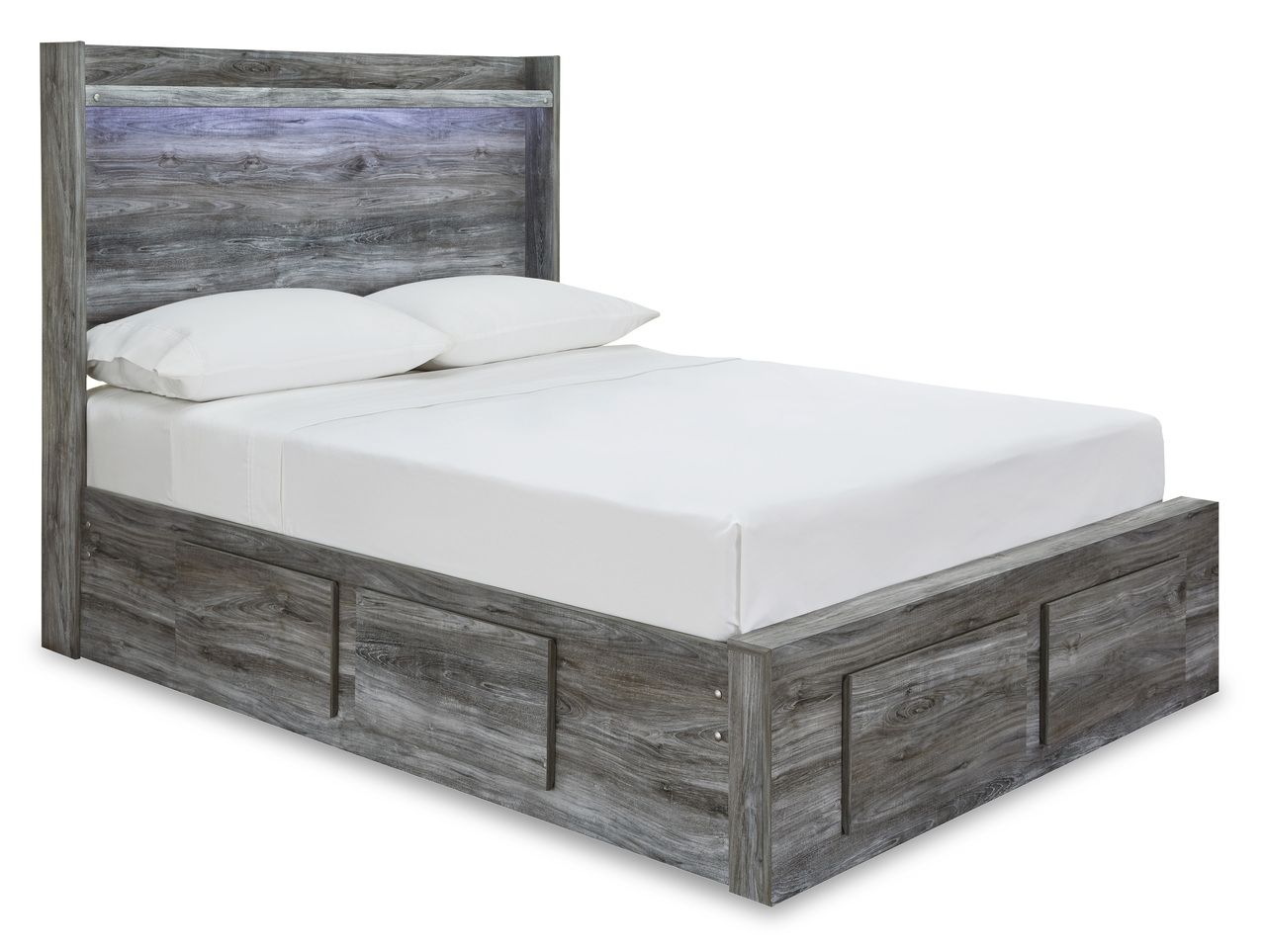 Baystorm Gray Full Panel Headboard Only B22187