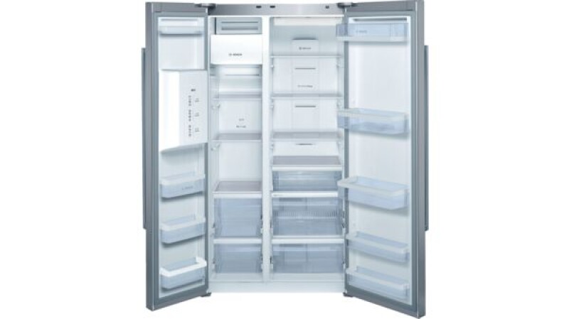 Series 4 Freestanding Counter-Depth Side-by-Side Refrigerator Stainless Steel, Total No Frost B22CS30SNS