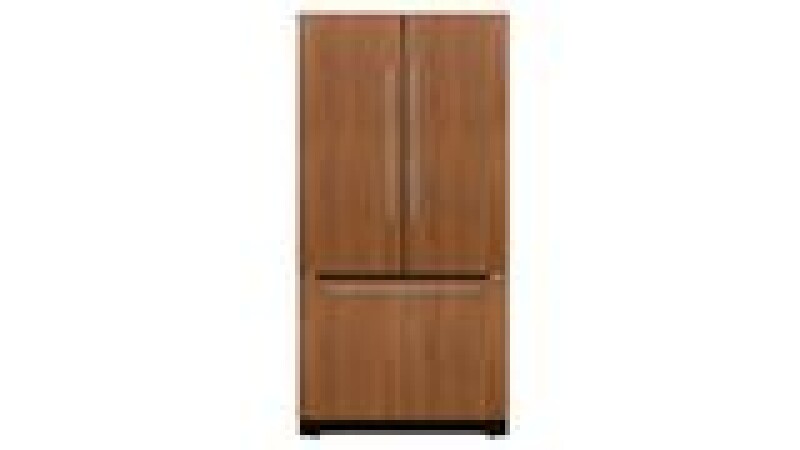 French Door Bottom Mount Refrigerator 36'' White, Total No Frost B22CT80SNP