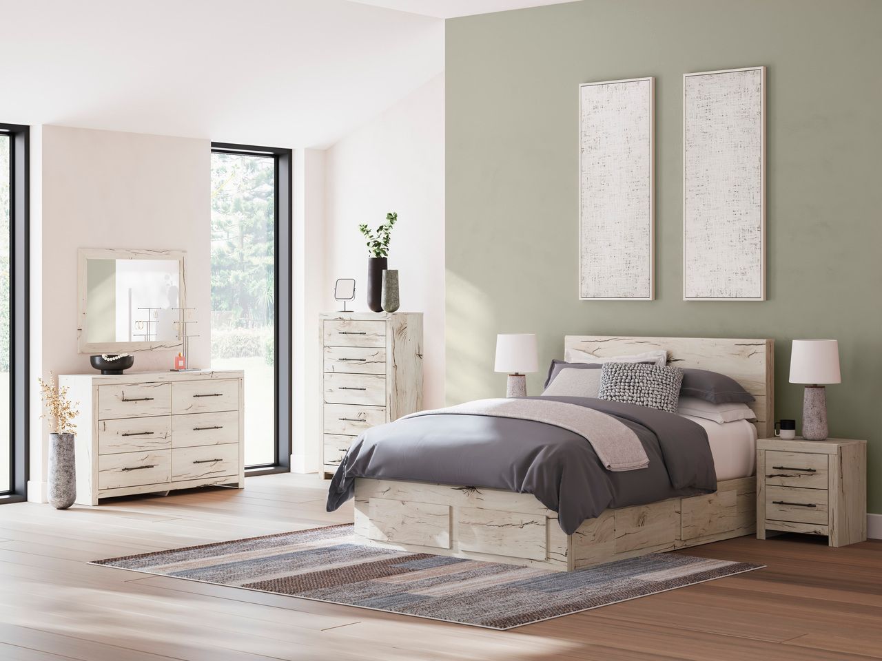 Lawroy Dresser In Light Natural B231031