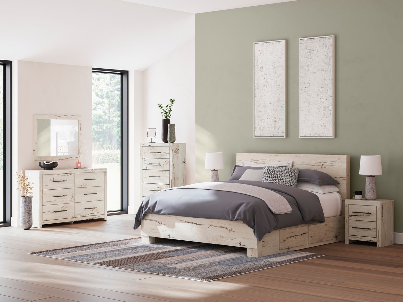 Lawroy Dresser In Light Natural B231031