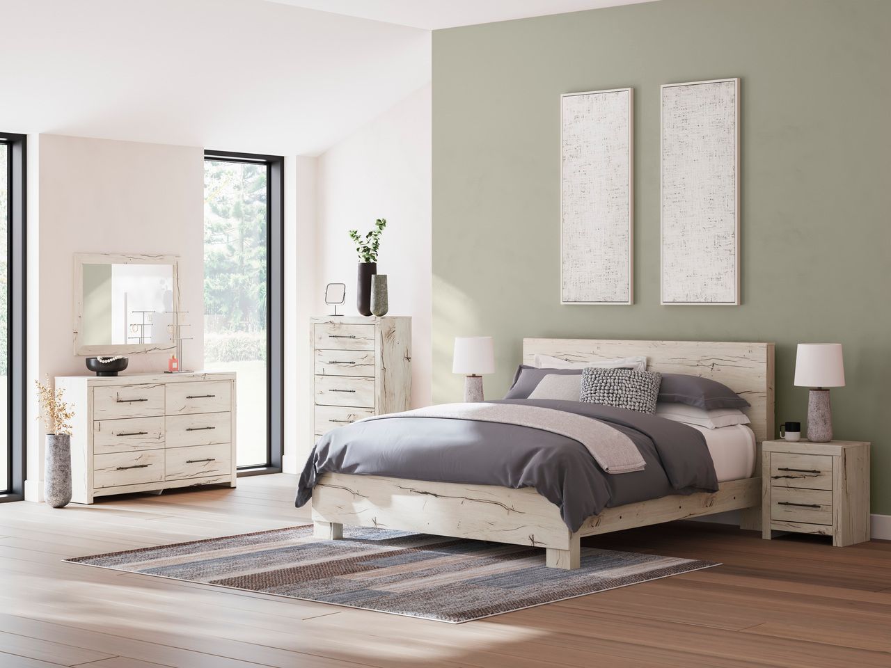 Lawroy Dresser In Light Natural B231031