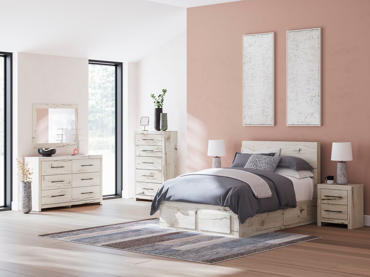 Lawroy Dresser In Light Natural B231031