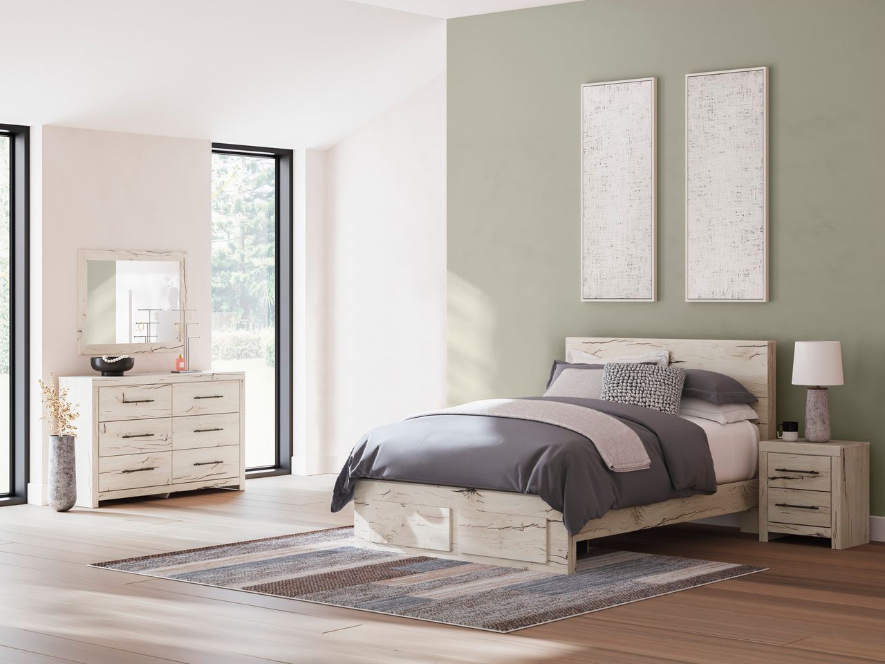 Lawroy Dresser In Light Natural B231031
