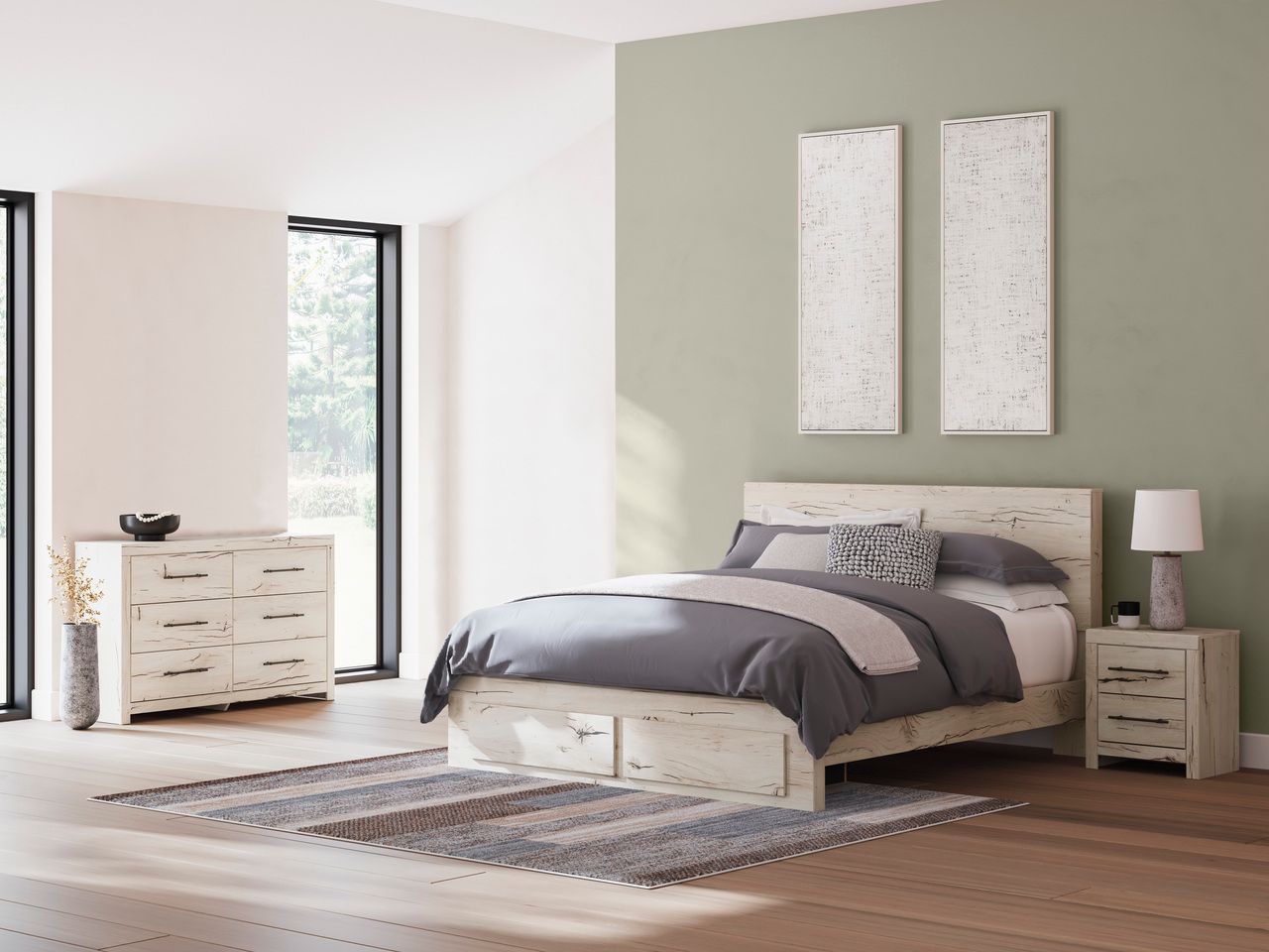 Lawroy Dresser In Light Natural B231031