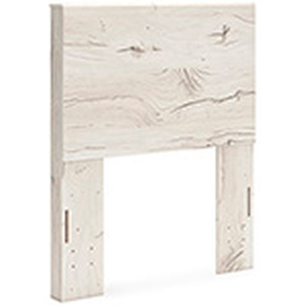Lawroy Twin Panel Headboard In Light Natural B231053