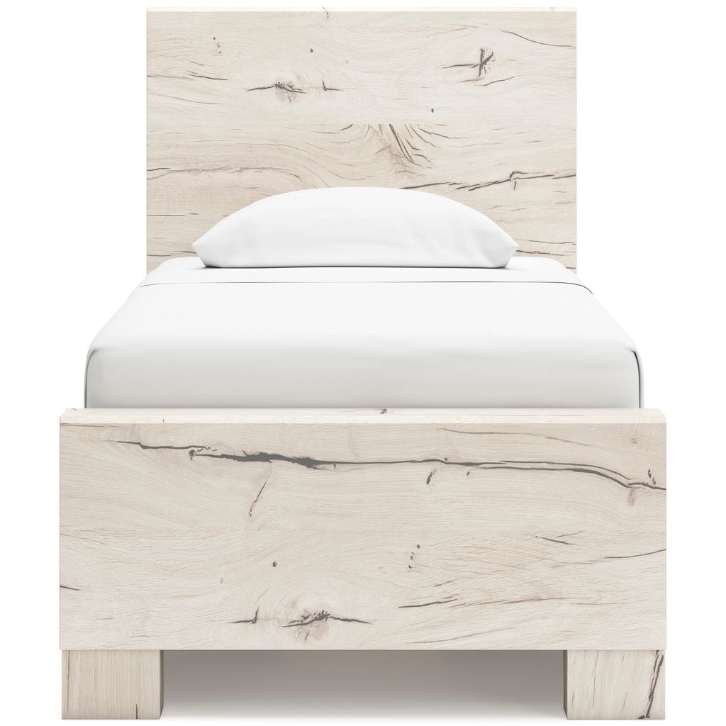 Lawroy Twin Panel Headboard In Light Natural B231053