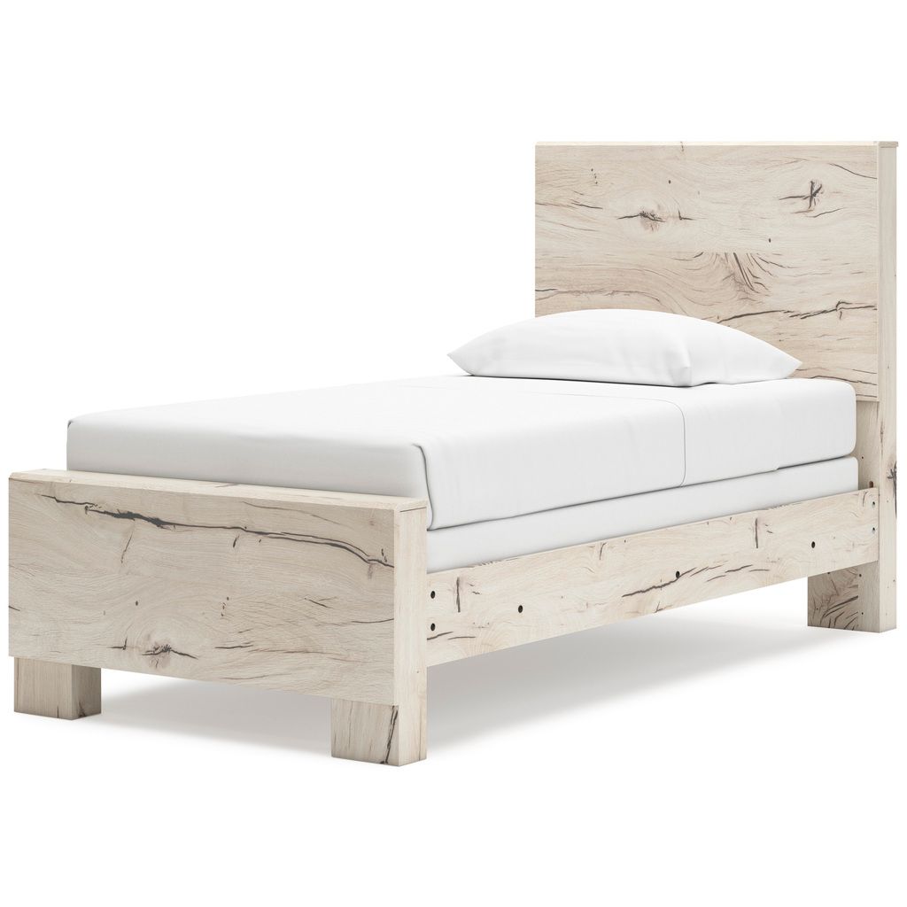 Lawroy Twin Panel Headboard In Light Natural B231053