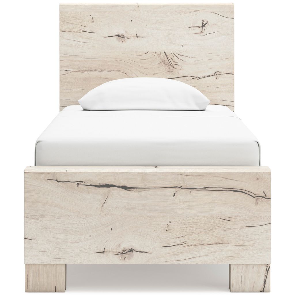 Lawroy Twin Panel Headboard In Light Natural B231053