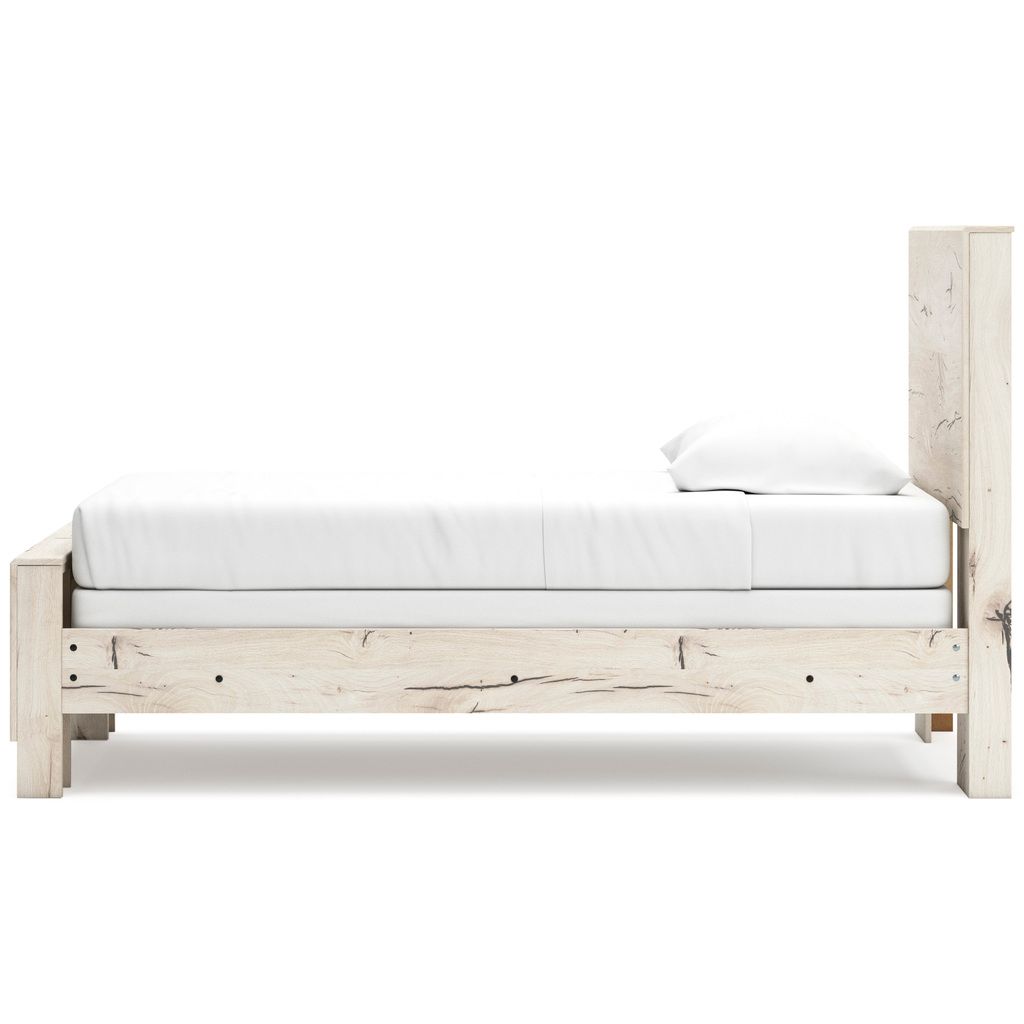 Lawroy Twin Panel Headboard In Light Natural B231053