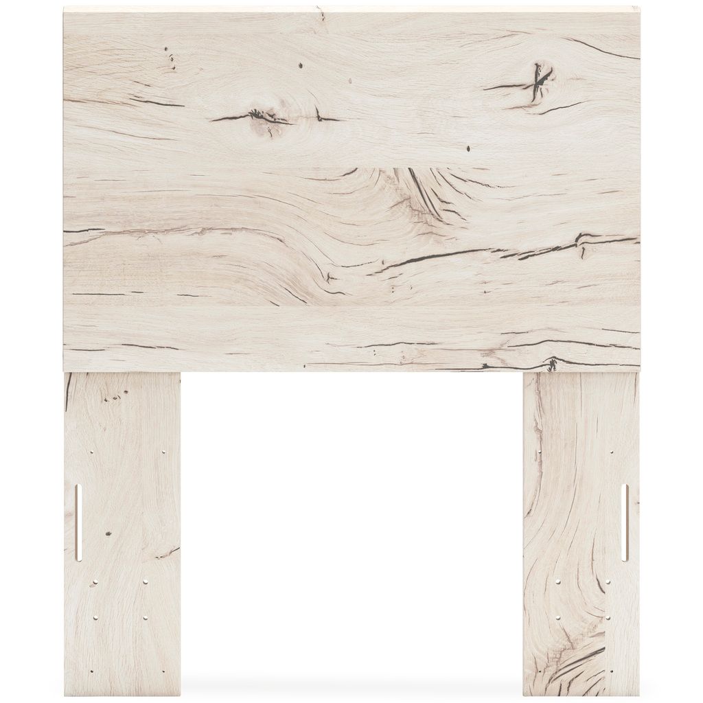 Lawroy Twin Panel Headboard In Light Natural B231053