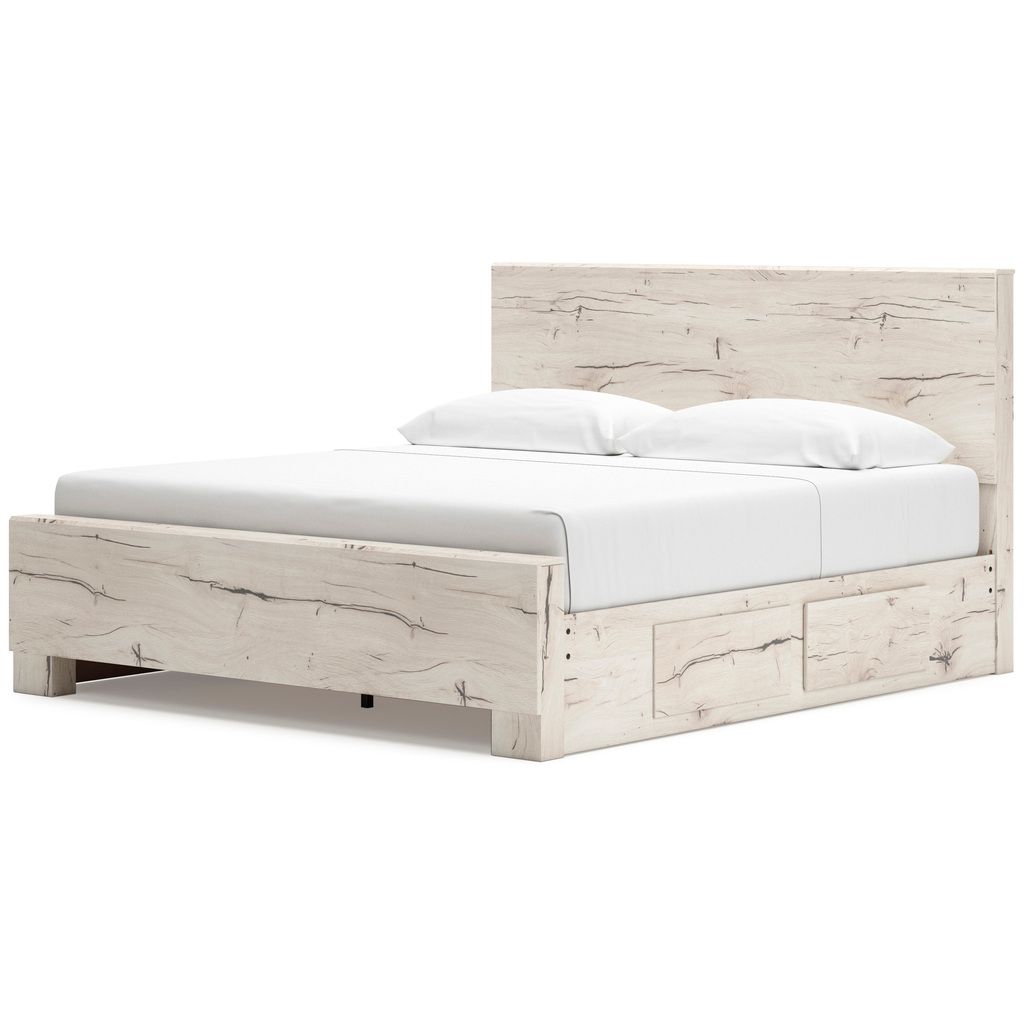 Lawroy King Panel Headboard In Light Natural B231058