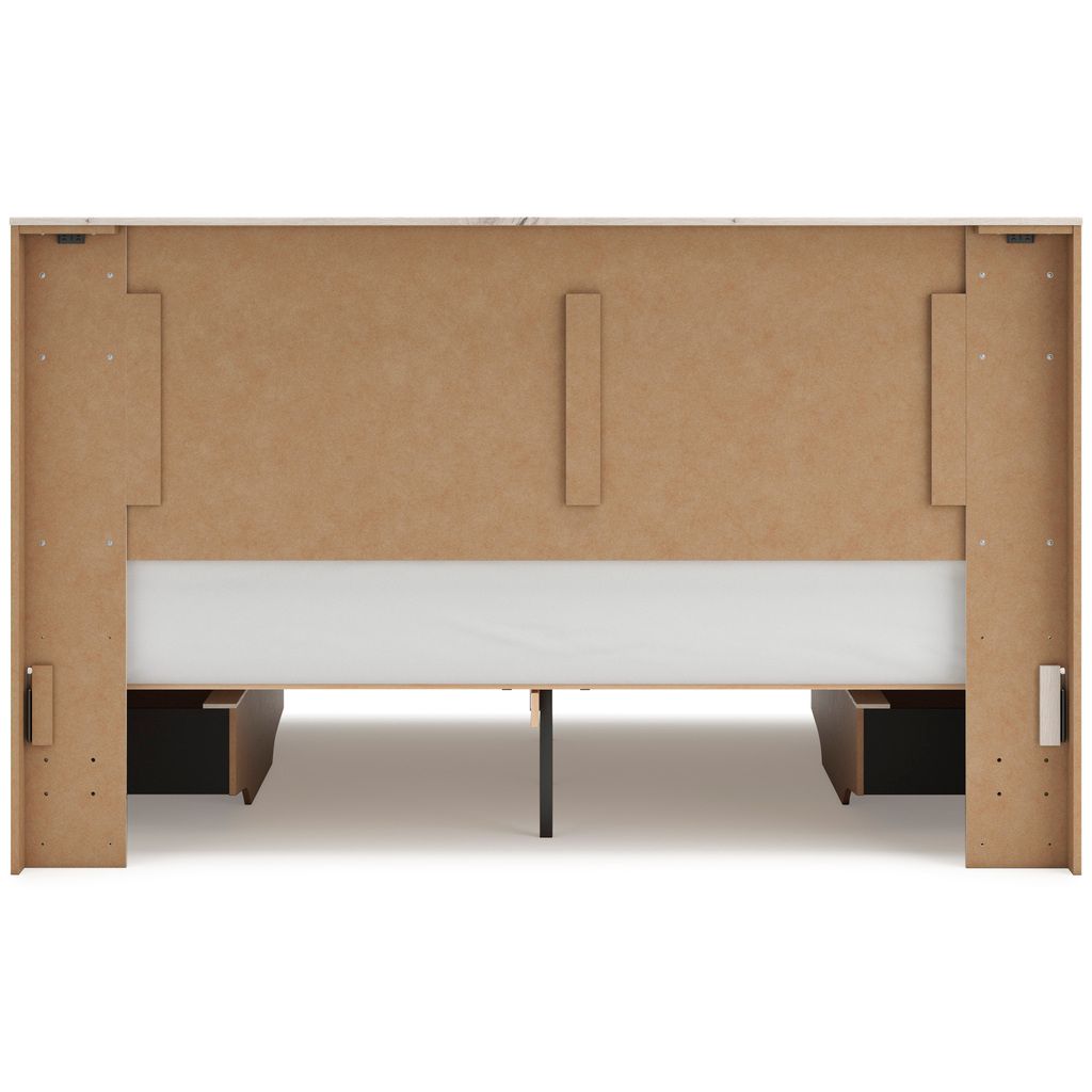 Lawroy King Panel Headboard In Light Natural B231058