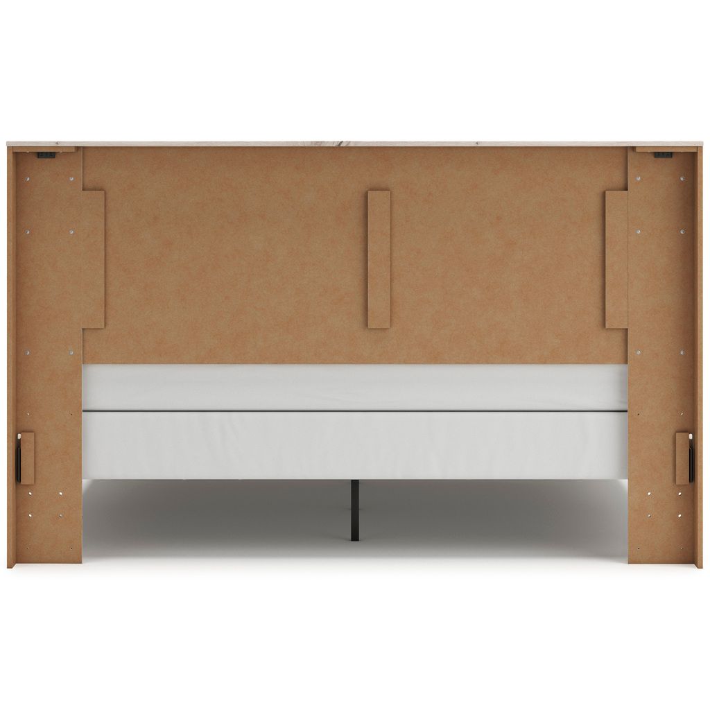 Lawroy King Panel Headboard In Light Natural B231058