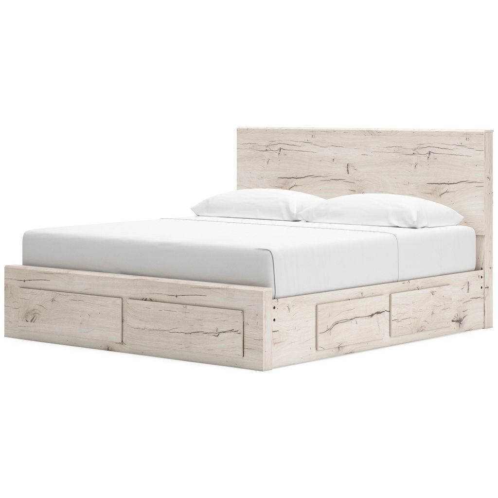 Lawroy King Panel Headboard In Light Natural B231058