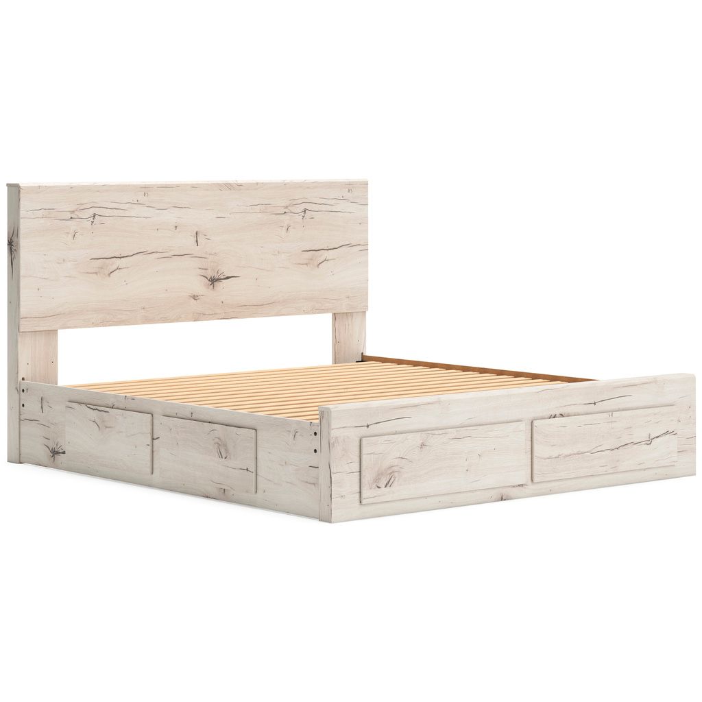 Lawroy King Panel Headboard In Light Natural B231058