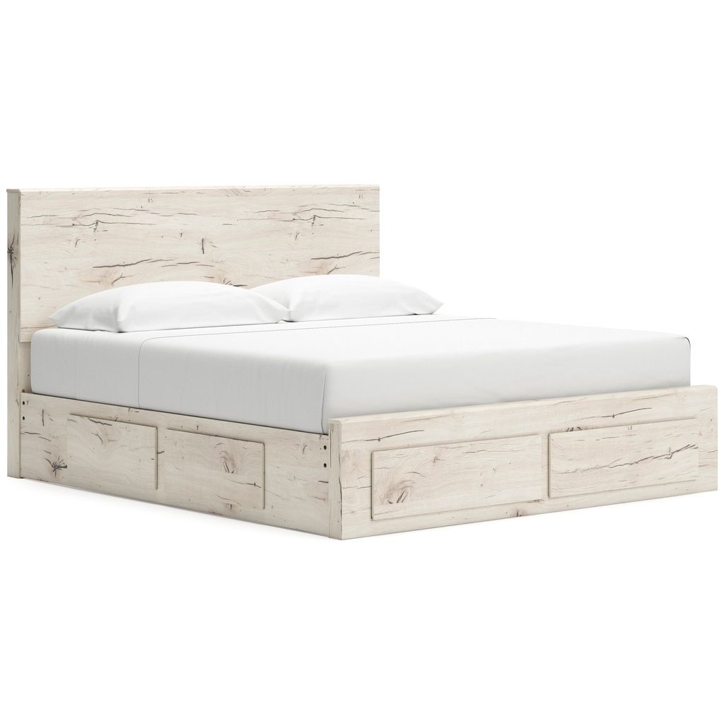 Lawroy King Panel Headboard In Light Natural B231058