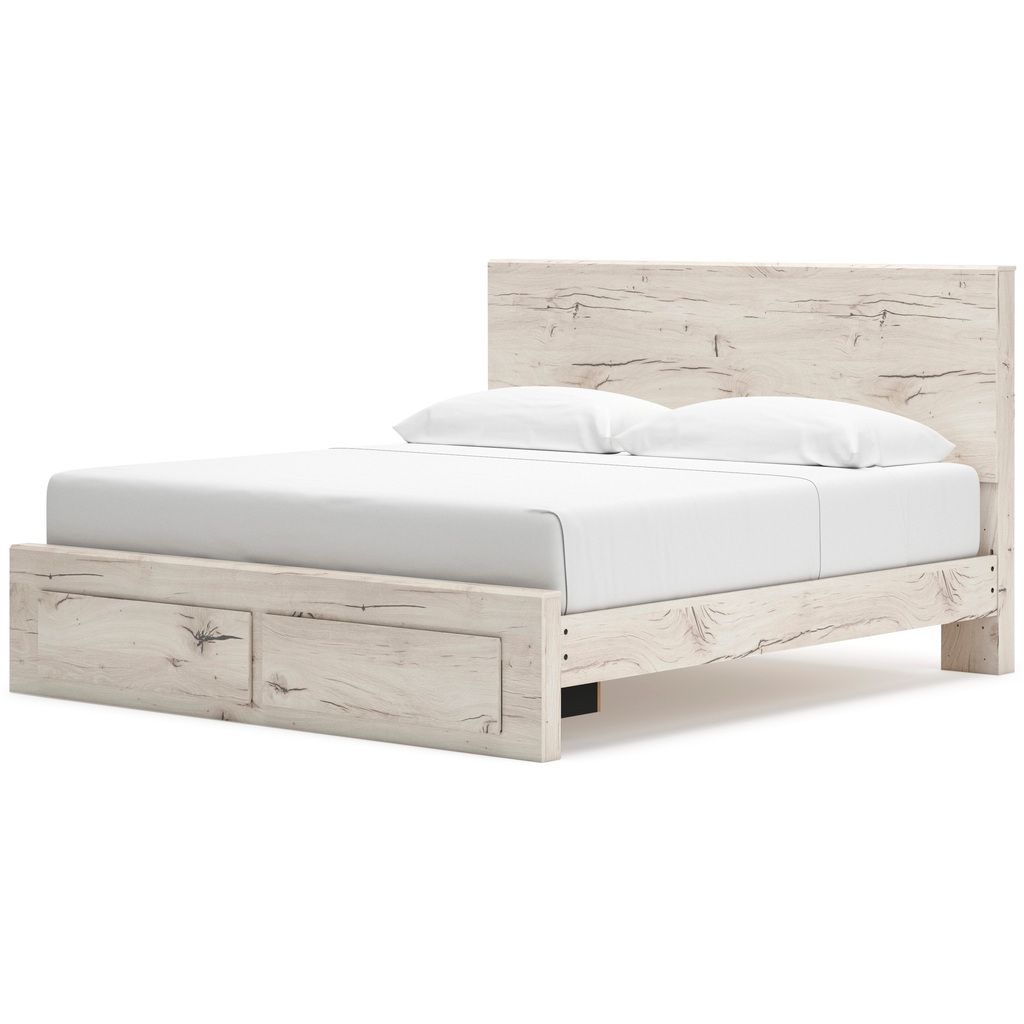 Lawroy King Panel Headboard In Light Natural B231058