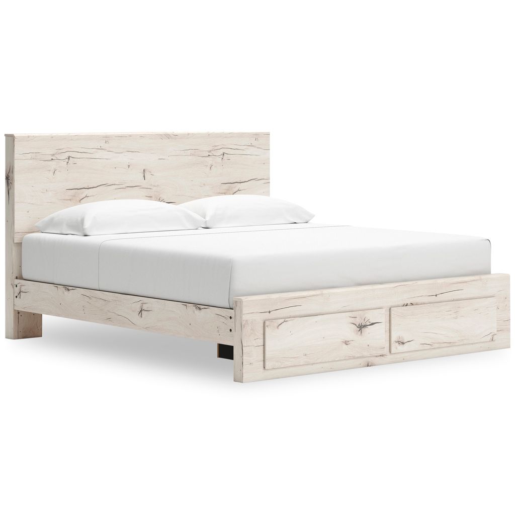 Lawroy King Panel Headboard In Light Natural B231058