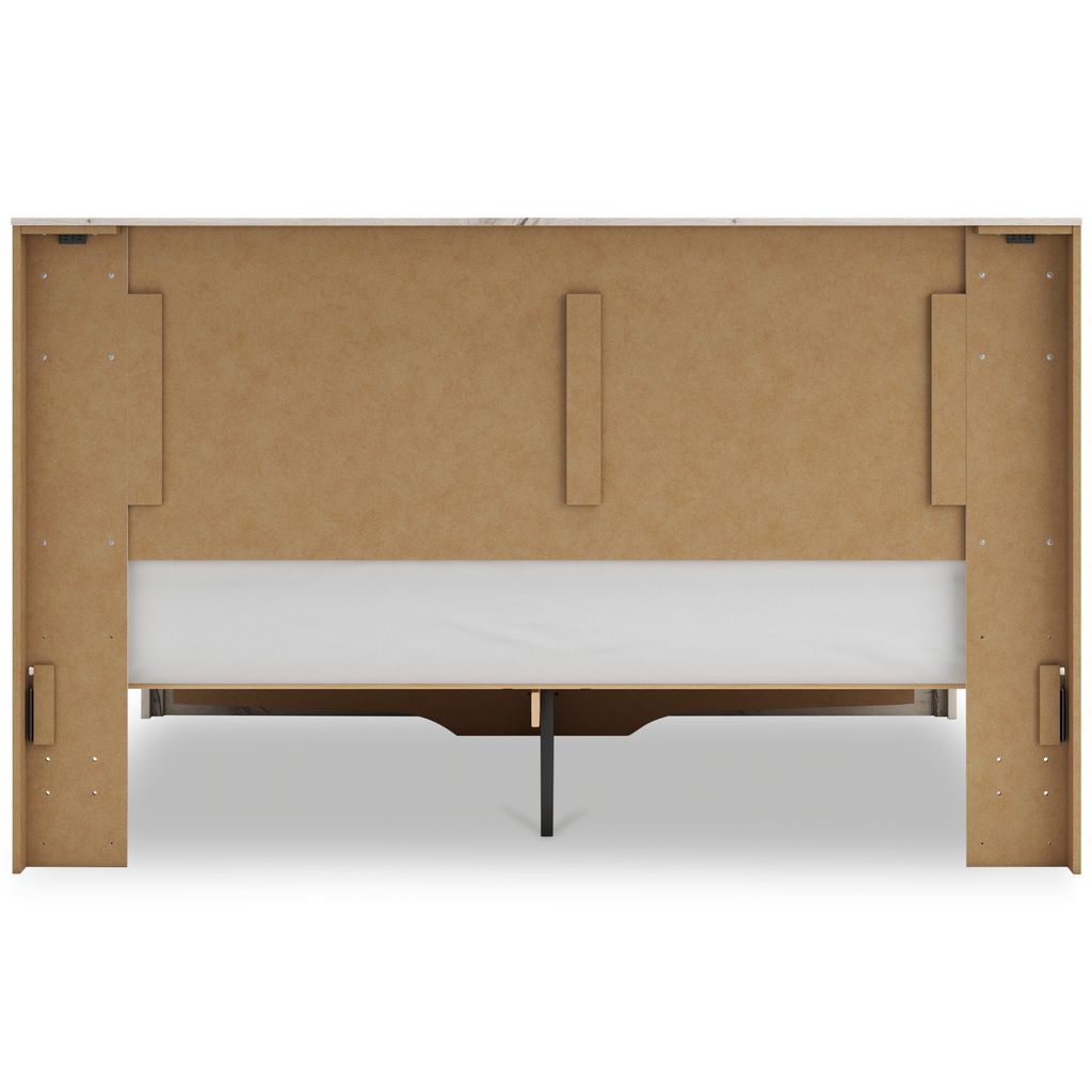 Lawroy King Panel Headboard In Light Natural B231058