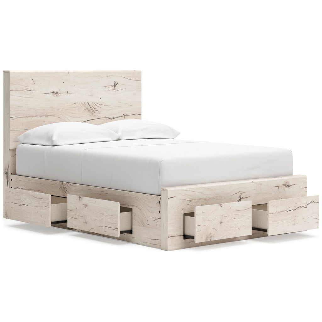 Lawroy Full Panel Headboard In Light Natural B231087