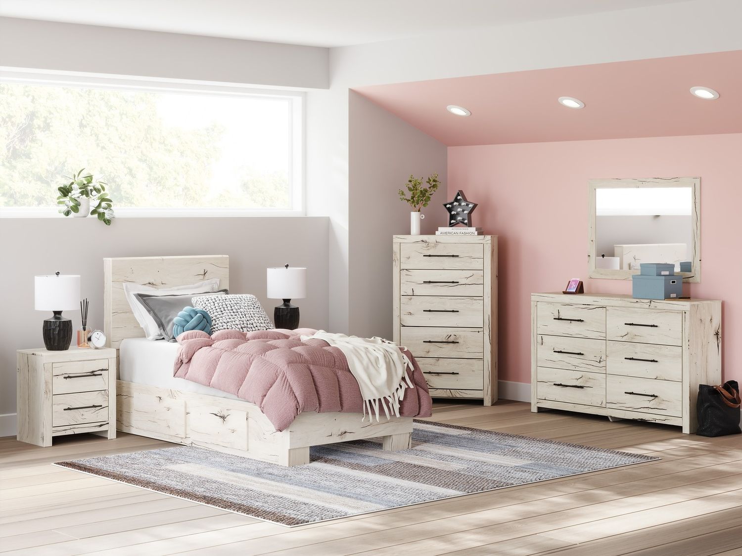 Lawroy Nightstand In Light Natural B231092