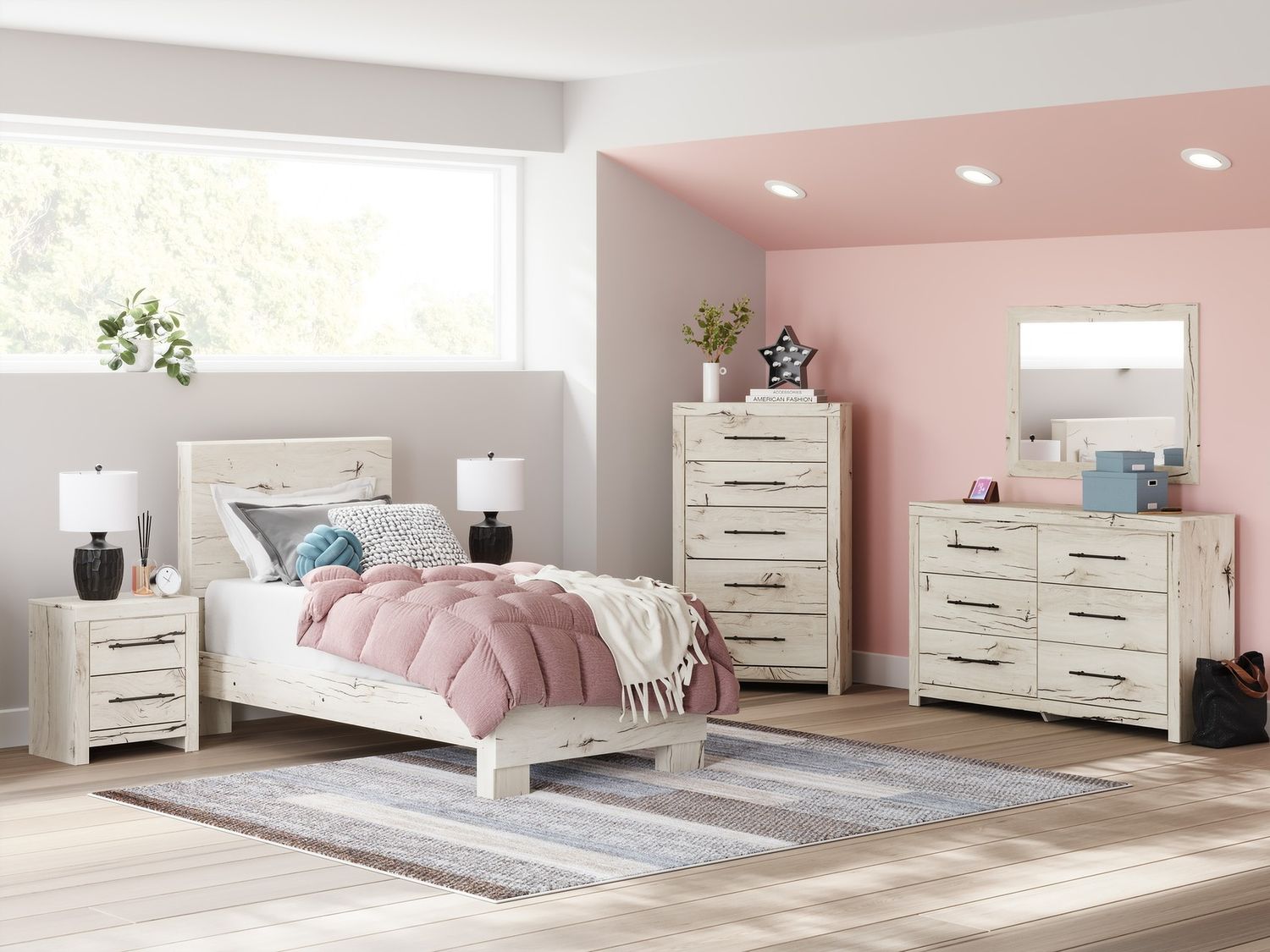 Lawroy Nightstand In Light Natural B231092